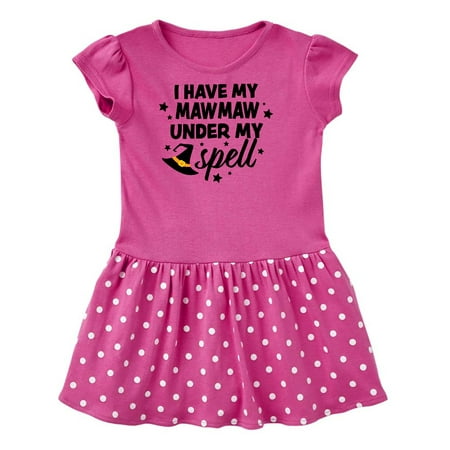 Inktastic I Have My Mawmaw Under My Spell with Cute Witch Hat Gift Toddler Girl Dress
Inktastic I Have My Mawmaw Under My Spell with Cute Witch Hat Gift Toddler Girl Dress