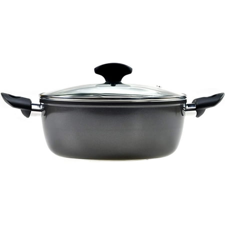 RAVELLI Italia Linea 85 Non Stick Induction Stock Pot 5 Quart