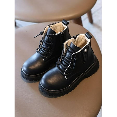 HOTWINTER Toddler Boys And Girls Lace Up Zipper Outdoor Ankle Boots Toddler/Little Kids
HOTWINTER Toddler Boys And Girls Lace Up Zipper Outdoor Ankle Boots Toddler/Little Kids