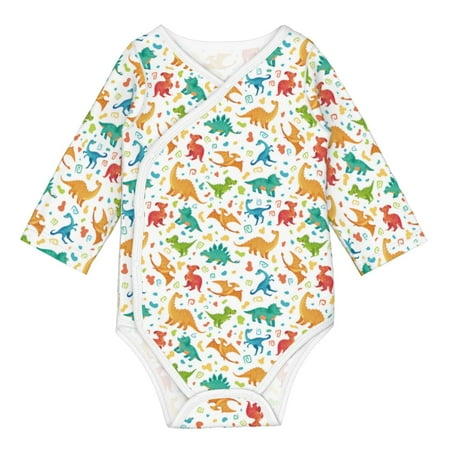 Coaee Dinosaur for Soft Cotton Baby Long-Sleeve Bodysuit Girls Boys Bodysuit Romper
Coaee Dinosaur for Soft Cotton Baby Long-Sleeve Bodysuit Girls Boys Bodysuit Romper