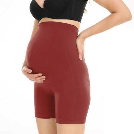 Women s seamless maternity dress maternity shorts underwear high waist safety pants
Women s seamless maternity dress maternity shorts underwear high waist safety pants