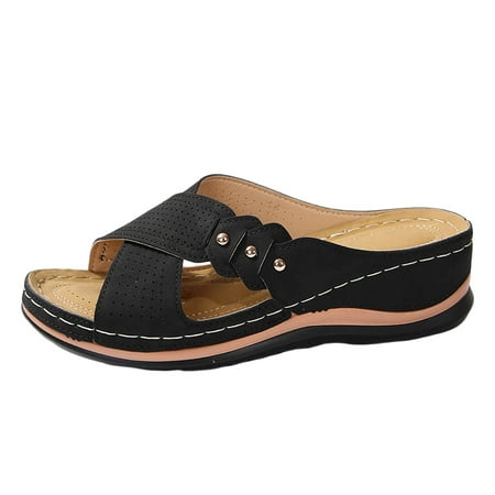 Jungdeepe Women s Summer Solid Color Hollow Breathable The Drop Store Womens Leather Sandal Wedge 8 Flat Strap Sandals for Women Dressy Toe Sandals for Women Cute Strap Sandals for Women Closed Toe
Jungdeepe Women s Summer Solid Color Hollow Breathable The Drop Store Womens Leather Sandal Wedge 8 Flat Strap Sandals for Women Dressy Toe Sandals for Women Cute Strap Sandals for Women Closed Toe