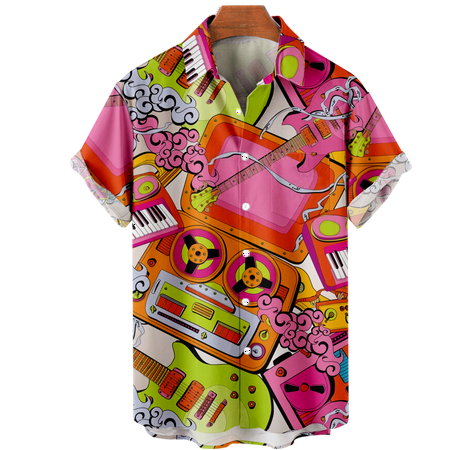 MLFU Men s Women s Musical Beach Tee Shirts with Breast Pocket Summer Clothing Sizes Kids-Adult Unisex
MLFU Men s Women s Musical Beach Tee Shirts with Breast Pocket Summer Clothing Sizes Kids-Adult Unisex