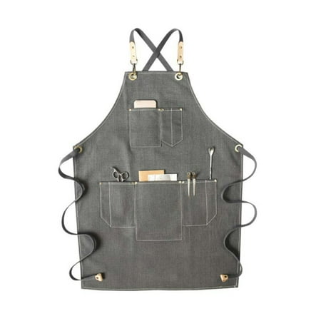 GENEMA Chef Apron Cotton Canvas Cross Back Adjustable Apron with Pockets for Women and
GENEMA Chef Apron Cotton Canvas Cross Back Adjustable Apron with Pockets for Women and