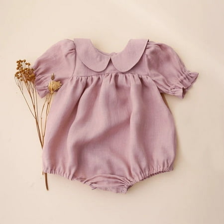 DanceeMangoos Lovely Princess Baby Girl Romper Summer Cotton Linen Infant Jumpsuit Todder Baby Costume for 3-24M
DanceeMangoos Lovely Princess Baby Girl Romper Summer Cotton Linen Infant Jumpsuit Todder Baby Costume for 3-24M