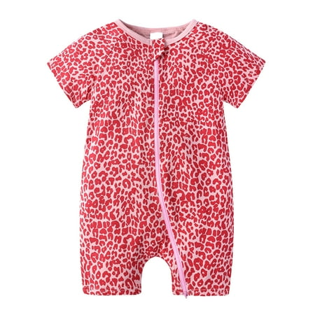 SuoKom Baby Boys Girls Bodysuit Toddler Infants Pure Cotton Coverall Cartoon Animal Pattern Short Sleeve Double Zipper Romper Jumpsuit Baby Clothes Essentials (3-36 Months)
SuoKom Baby Boys Girls Bodysuit Toddler Infants Pure Cotton Coverall Cartoon Animal Pattern Short Sleeve Double Zipper Romper Jumpsuit Baby Clothes Essentials (3-36 Months)