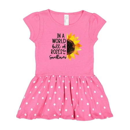 Inktastic Summer in a World Full of Roses Be a Sunflower Gift Toddler Girl Dress
Inktastic Summer in a World Full of Roses Be a Sunflower Gift Toddler Girl Dress