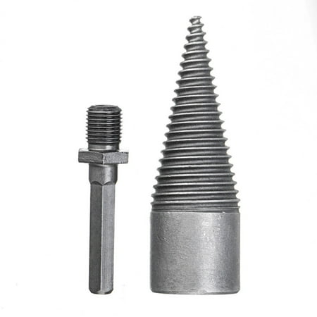 Firewood Chop Wood Drill Bit Firewood Split Splitter Cone Wood Splitting 32mm