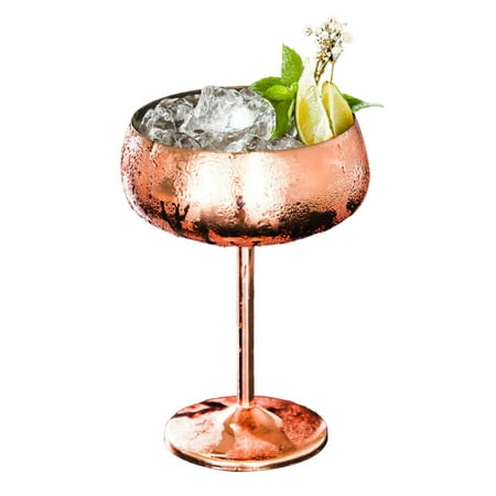Hloma 450ml Champagne Cup Large Capacity Retro Design Wide Mouth Stainless Steel Juice Drink Champagne Goblet for Club
Hloma 450ml Champagne Cup Large Capacity Retro Design Wide Mouth Stainless Steel Juice Drink Champagne Goblet for Club
