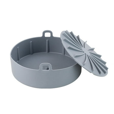 Geruite Air Fryer Silicone Pot | Reusable Silicone Basket For Air Fryer And Oven | Replacement Of Parchment Paper Liners Non-Stick Silicone Basket With Lid And Handles Air Fryers Oven Accessories
Geruite Air Fryer Silicone Pot | Reusable Silicone Basket For Air Fryer And Oven | Replacement Of Parchment Paper Liners Non-Stick Silicone Basket With Lid And Handles Air Fryers Oven Accessories