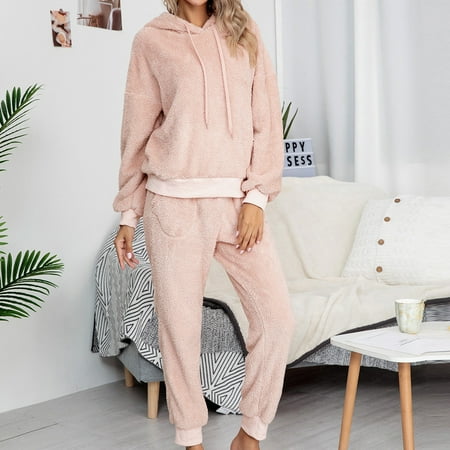 MRULIC trousers for women Women Fashion Casual Solid Pockets Plush Long Sleeve Long Pants Home SuitWomen s Trousers Suit Pink + US:4
MRULIC trousers for women Women Fashion Casual Solid Pockets Plush Long Sleeve Long Pants Home SuitWomen s Trousers Suit Pink + US:4