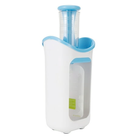 Food Masher Portable Comfortable Grip Rubber Pressure Food Grade Fruit Puree Squeezer With 10 Squeeze Pouches Kitchen Accessory For Home Blue / Red
Food Masher Portable Comfortable Grip Rubber Pressure Food Grade Fruit Puree Squeezer With 10 Squeeze Pouches Kitchen Accessory For Home Blue / Red