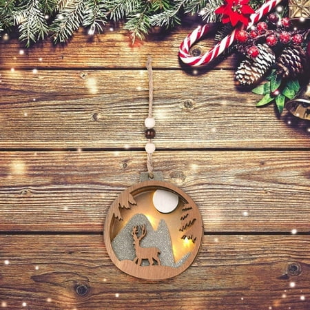 Gyouwnll Christmas Decoration Luminescent Wood Christmas Pendant Decoration Christmas Tree With Lights Pendant
Gyouwnll Christmas Decoration Luminescent Wood Christmas Pendant Decoration Christmas Tree With Lights Pendant