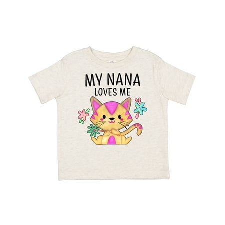 Inktastic My Nana Loves Me with Cute Kitten and Flowers Gift Toddler Boy or Toddler Girl T-Shirt
Inktastic My Nana Loves Me with Cute Kitten and Flowers Gift Toddler Boy or Toddler Girl T-Shirt