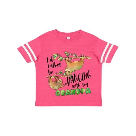 Inktastic Id Rather Be Hanging with My Grandpa- Cute Sloths Gift Toddler Boy or Toddler Girl T-Shirt
Inktastic Id Rather Be Hanging with My Grandpa- Cute Sloths Gift Toddler Boy or Toddler Girl T-Shirt