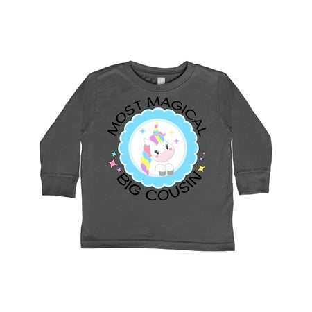 Inktastic Most Magical Big Cousin badge- cute unicorn Gift Toddler Toddler Girl Long Sleeve T-Shirt
Inktastic Most Magical Big Cousin badge- cute unicorn Gift Toddler Toddler Girl Long Sleeve T-Shirt