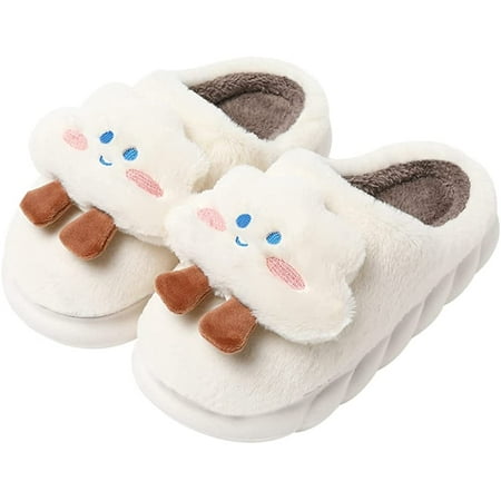 PIKADINGNIS Women s Soft Plush Fuzzy Slippers Clouds Cute Face Kawaii Warm Animal Slippers for Home Winter
PIKADINGNIS Women s Soft Plush Fuzzy Slippers Clouds Cute Face Kawaii Warm Animal Slippers for Home Winter