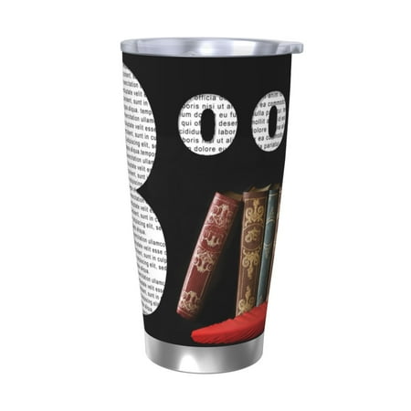 Lukts Books1 for 20OZ Car Cup Stainless Steel Direct Drinking Straw Thermos Cup Suitable for Office Travel and Car-Without Straw
Lukts Books1 for 20OZ Car Cup Stainless Steel Direct Drinking Straw Thermos Cup Suitable for Office Travel and Car-Without Straw
