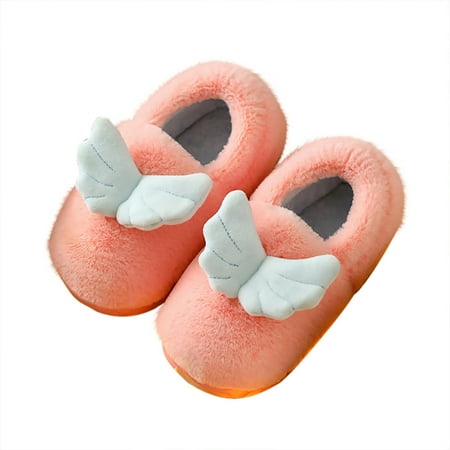 AnuirheiH Toddler Girls Shoes Plush Wing Keep Warm Non-slip Infant Shoes Soft Cotton Slippers Clearance
AnuirheiH Toddler Girls Shoes Plush Wing Keep Warm Non-slip Infant Shoes Soft Cotton Slippers Clearance