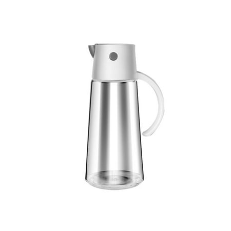 George Auto Flip Olive Oil Dispenser Bottle Leakproof Condiment Container With Automatic Cap And Stopper Non Drip Spout Non Slip Handle For Kitchen Cooking White
George Auto Flip Olive Oil Dispenser Bottle Leakproof Condiment Container With Automatic Cap And Stopper Non Drip Spout Non Slip Handle For Kitchen Cooking White