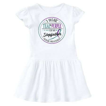 Inktastic Suicide Prevention- I Wear Teal and Purple for My Stepfather Gift Toddler Girl Dress
Inktastic Suicide Prevention- I Wear Teal and Purple for My Stepfather Gift Toddler Girl Dress