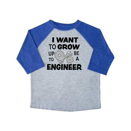 Inktastic I Want To Grow up To Be a Engineer Gift Toddler Boy or Toddler Girl T-Shirt
Inktastic I Want To Grow up To Be a Engineer Gift Toddler Boy or Toddler Girl T-Shirt