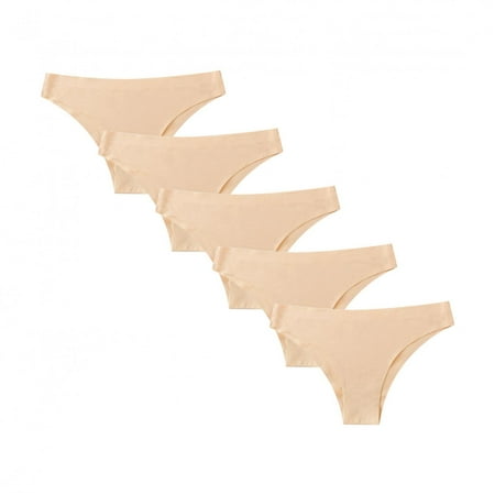 LoyisViDion 5Pcs Women Silky Comfy Low Waist Panties Breathable Nylon Has Elasticity Underpant Beige 2(XS)
LoyisViDion 5Pcs Women Silky Comfy Low Waist Panties Breathable Nylon Has Elasticity Underpant Beige 2(XS)