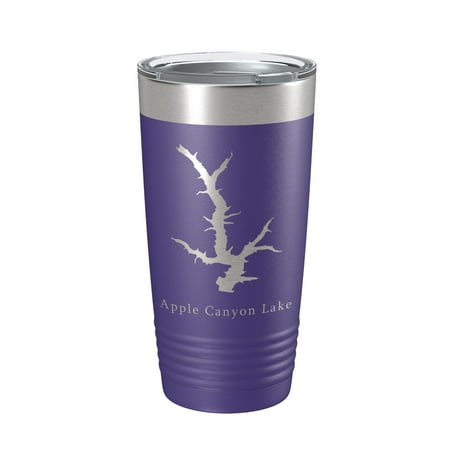 Apple Canyon Lake Map Tumbler Travel Mug Insulated Laser Engraved Coffee Cup Illinois 20 oz Purple
Apple Canyon Lake Map Tumbler Travel Mug Insulated Laser Engraved Coffee Cup Illinois 20 oz Purple