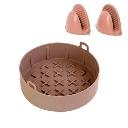 Gueuusu Air Fryer Silicone Pot Set Square / Round Shaped Pot Pad Reusable Air Fryer Basket with Insulation Clips
Gueuusu Air Fryer Silicone Pot Set Square / Round Shaped Pot Pad Reusable Air Fryer Basket with Insulation Clips