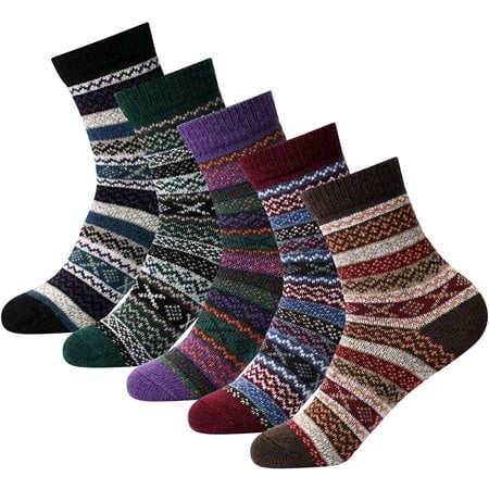 Xiangyi Women Socks Winter - Gifts for Women - Warm Thick Soft Wool Socks Christmas Gifts Socks Cozy Crew Socks
Xiangyi Women Socks Winter - Gifts for Women - Warm Thick Soft Wool Socks Christmas Gifts Socks Cozy Crew Socks