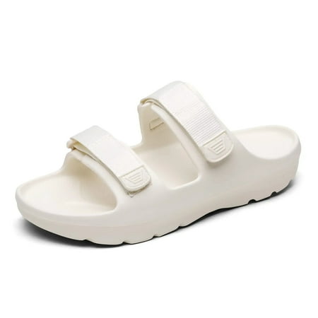 Men s Sandals with Adjustable Hook and Loop Straps Summer Comfort Beach Slippers - White (12)
Men s Sandals with Adjustable Hook and Loop Straps Summer Comfort Beach Slippers - White (12)