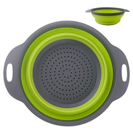 Foldable Fruit Strainer Food-Grade Plastic Round Vegetable Washing Basket Space-Saving Folding Colander Collapsible Fruit Drainer for Home Kitchen Restaurant Washing
Foldable Fruit Strainer Food-Grade Plastic Round Vegetable Washing Basket Space-Saving Folding Colander Collapsible Fruit Drainer for Home Kitchen Restaurant Washing
