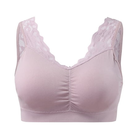 Gyouwnll Women Bra Sexy Bra Top Solid Vest Lace Seamless Breathable Push Up Top Underwe
Gyouwnll Women Bra Sexy Bra Top Solid Vest Lace Seamless Breathable Push Up Top Underwe