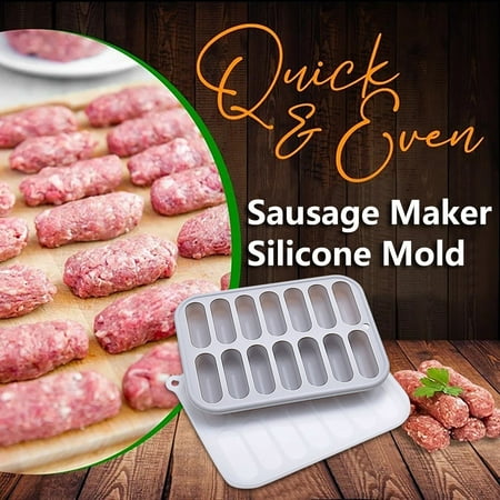 Knqrhpse Ice Cube Tray Sausage Maker Silicone Mold Diy Hot Dog Handmade Ham Baking Form Kitchen Making Silicone Molds Ice Tray
Knqrhpse Ice Cube Tray Sausage Maker Silicone Mold Diy Hot Dog Handmade Ham Baking Form Kitchen Making Silicone Molds Ice Tray