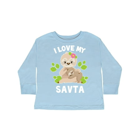 Inktastic Cute Sloth I Love My Savta with Green Leaves Gift Toddler Boy or Toddler Girl Long Sleeve T-Shirt
Inktastic Cute Sloth I Love My Savta with Green Leaves Gift Toddler Boy or Toddler Girl Long Sleeve T-Shirt