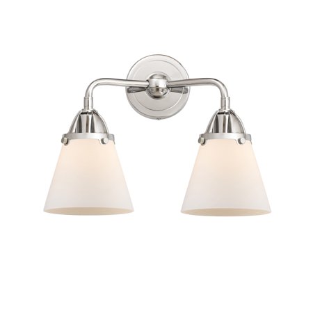 Innovations Lighting 288-2W-12-14 Cone Vanity Cone 2 Light 14 Wide Vanity Light - White
Innovations Lighting 288-2W-12-14 Cone Vanity Cone 2 Light 14 Wide Vanity Light - White
