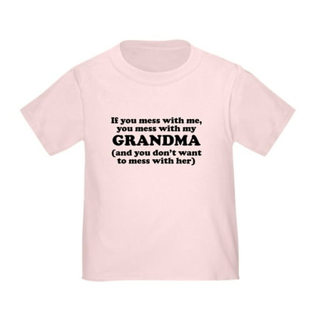 CafePress - You Mess With My Grandma T Shirt - Cute Toddler T-Shirt 100% Cotton
CafePress - You Mess With My Grandma T Shirt - Cute Toddler T-Shirt 100% Cotton