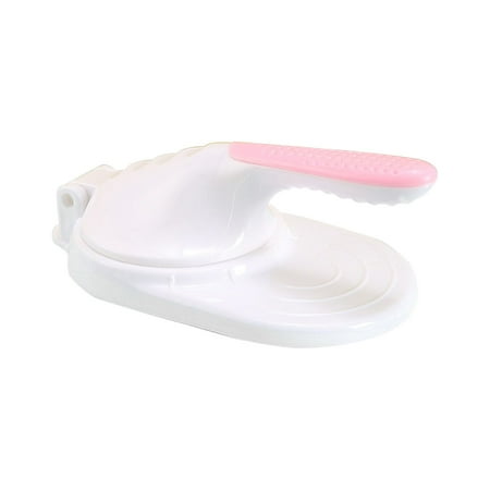 Tiyuyo Manual Dumpling Skin Mold Kitchen Lazy DIY Jiaozi Maker Dough Press (White)