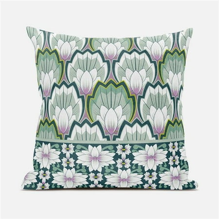 Amrita Sen Designs CAPL744FSDS-BL-16x16 16 x 16 in. Lotus Suede Blown & Closed Pillow - Green & Pink
Amrita Sen Designs CAPL744FSDS-BL-16x16 16 x 16 in. Lotus Suede Blown & Closed Pillow - Green & Pink