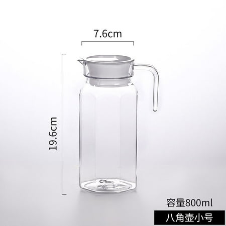 Large Capacity Acrylic Fruit Juice Milk Pot Bar Party Wine Beer Bottle Beverage Cold Water ttles Anti-fall Water Pitcher Jug
Large Capacity Acrylic Fruit Juice Milk Pot Bar Party Wine Beer Bottle Beverage Cold Water ttles Anti-fall Water Pitcher Jug