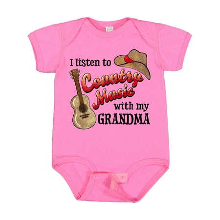 Inktastic I Listen to Country Music with My Grandma Guitar and Hat Gift Baby Boy or Baby Girl Bodysuit
Inktastic I Listen to Country Music with My Grandma Guitar and Hat Gift Baby Boy or Baby Girl Bodysuit