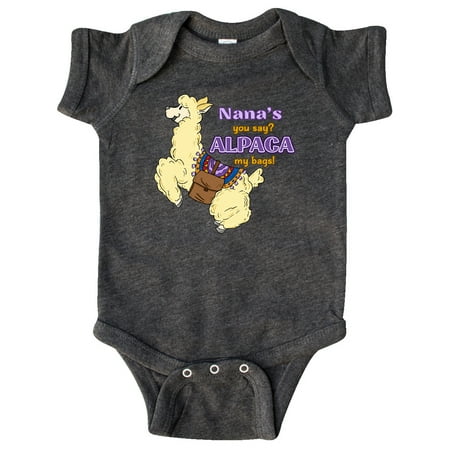 Inktastic Cute Jumping Alpaca Nana s You Say ALPACA my Bags Gift Baby Boy or Baby Girl Bodysuit
Inktastic Cute Jumping Alpaca Nana s You Say ALPACA my Bags Gift Baby Boy or Baby Girl Bodysuit