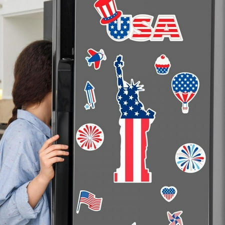 Oaktree American Independence Day Celebration Decorated Refrigerator Magnet Magnetic Waterproof Fridge Magnet Cartoon refrigerator stick
Oaktree American Independence Day Celebration Decorated Refrigerator Magnet Magnetic Waterproof Fridge Magnet Cartoon refrigerator stick