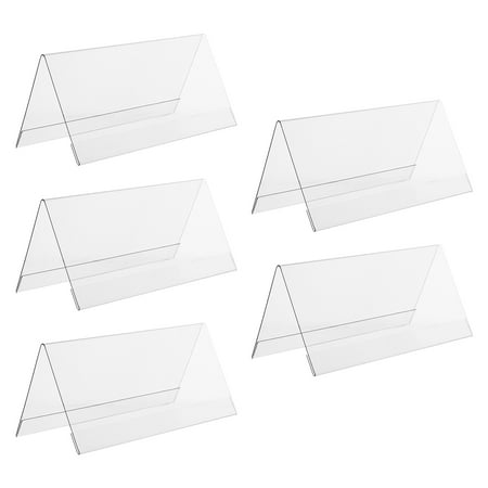 HOMEMAXS 5Pcs Acrylic Displaying Cards Clear Double-sided Conference Guest Seat Display Cards
HOMEMAXS 5Pcs Acrylic Displaying Cards Clear Double-sided Conference Guest Seat Display Cards