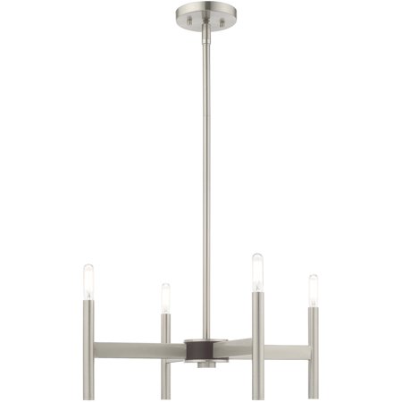 Mini Chandeliers 4 Light Fixtures With Brushed Nickel Finish Steel Material Candelabra 20 240 Watts
Mini Chandeliers 4 Light Fixtures With Brushed Nickel Finish Steel Material Candelabra 20 240 Watts