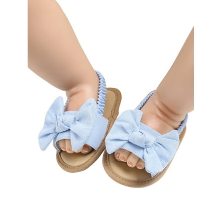 Sandals for Baby Girls Shoes Non-Slip Baby Princess Bowknot Sandals Newborn Summer Shoes
Sandals for Baby Girls Shoes Non-Slip Baby Princess Bowknot Sandals Newborn Summer Shoes