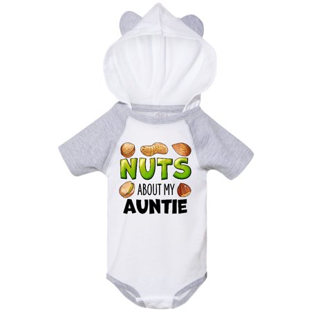 Inktastic Nuts About My Auntie Peanut Almond Pistachio Gift Baby Boy or Baby Girl Bodysuit
Inktastic Nuts About My Auntie Peanut Almond Pistachio Gift Baby Boy or Baby Girl Bodysuit