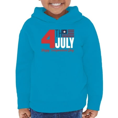 4Th July Stripes Flag Hoodie Toddler -Image by Shutterstock 4 Toddler