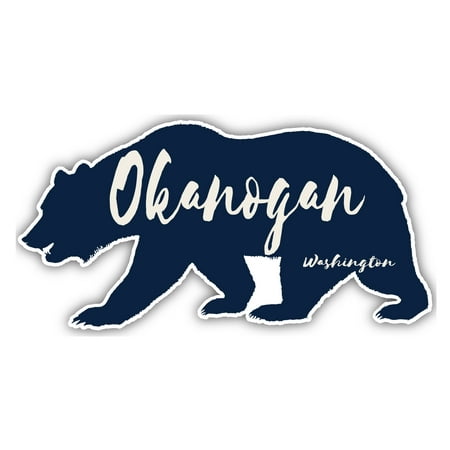 Okatibbee Lake Mississippi Souvenir 3x1.5-Inch Fridge Magnet Bear Design
