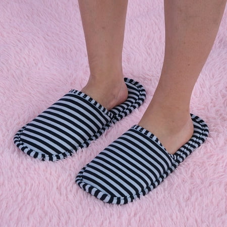 Nimomo Indoor Slippers Portable House Slippers Foldable Travel Sipplers Reusable Indoor Soft Cotton Anti-slip Slippers for Home Hotel(Man -Blue stripes)
Nimomo Indoor Slippers Portable House Slippers Foldable Travel Sipplers Reusable Indoor Soft Cotton Anti-slip Slippers for Home Hotel(Man -Blue stripes)